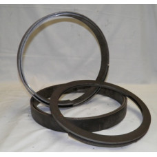 4" Ruston Proctor Front Wheels Rims and Tyres - pair