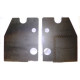 4" Ruston Proctor Hornplates - pair