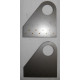 4" Ruston Proctor Left and Right Hand Steering Bracket - pair