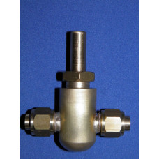 3/8 pipe to pipe inline, plug type water valve.