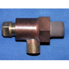 1/2 BSPT boiler blowdown valve.