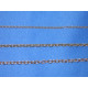 Brass chain - 0.200" x 0.250" x 18gauge. 6 links per inch. Per 12" (300mm)
