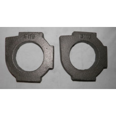 4" Burrell DCC L/P Eccentric Straps - pair