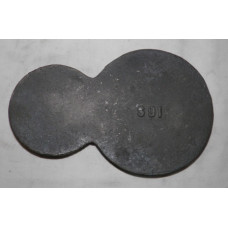 4" Burrell DCC Rear Cylinder Cover- set/3