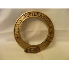 4" Foster Smoke Box Door Name Ring - each