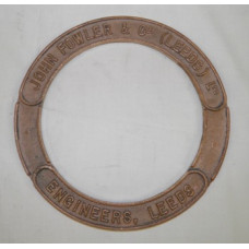 6" Fowler Smoke Box Door Name-Ring - each