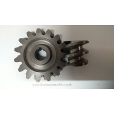 4" Little Samson - Steering worm and worm wheel 4" Little Samson - Steering worm and worm wheel