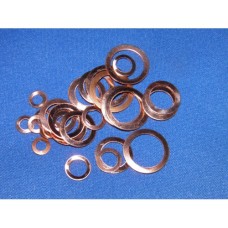 Copper shim washers - 7/16” ID